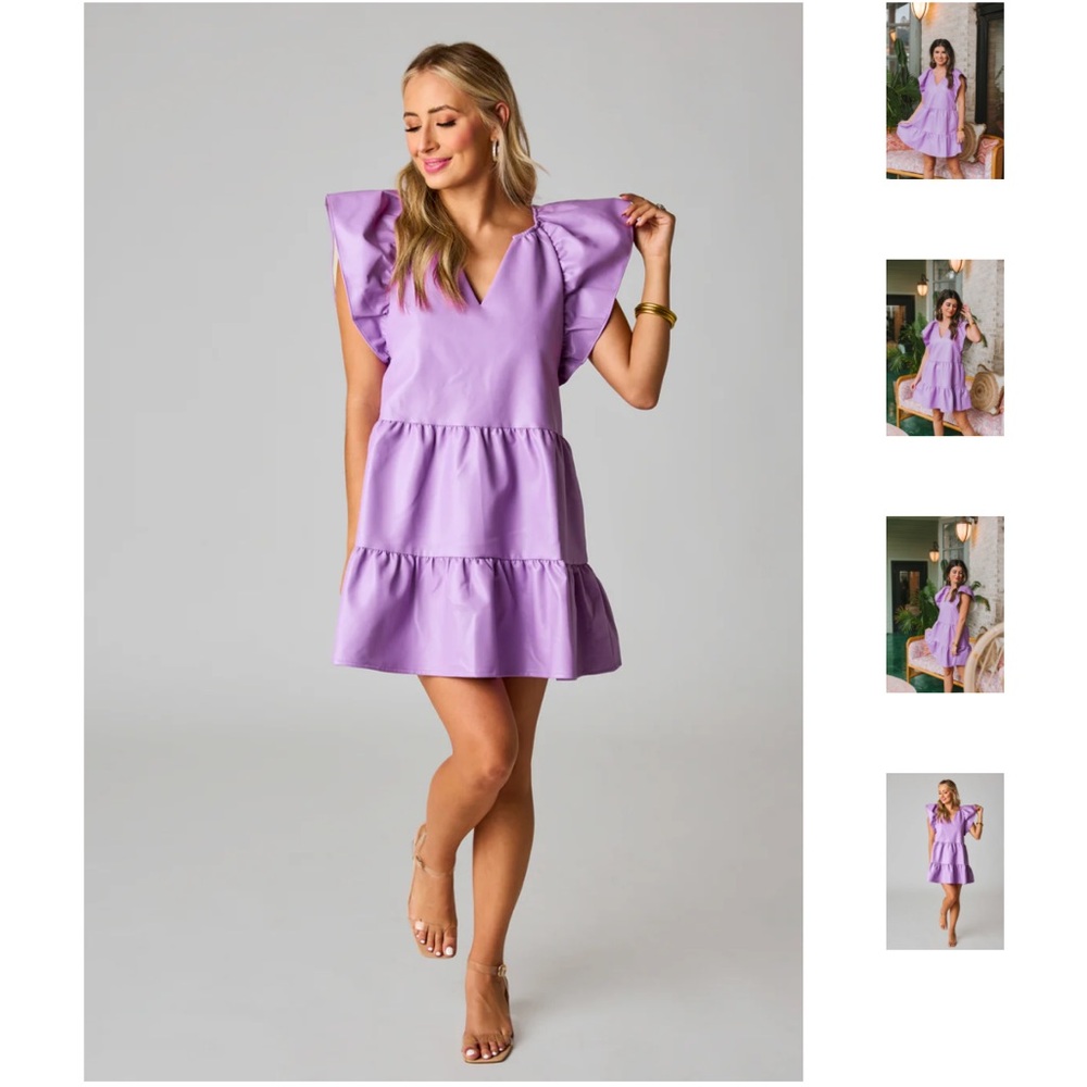 BuddyLove Ronnie Ruffle Sleeve Dress currently SOLD OUT IN STORES